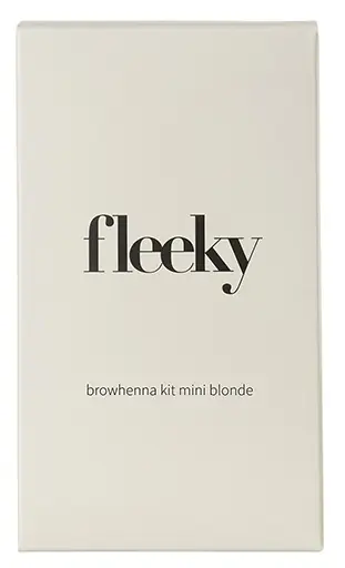 Preisreduziert Fleeky Browhenna Mini Kit Farbe blond