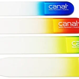 Nur Für Kurze Zeit Canal Hartglasfeile farbiger Griff Länge 8 cm