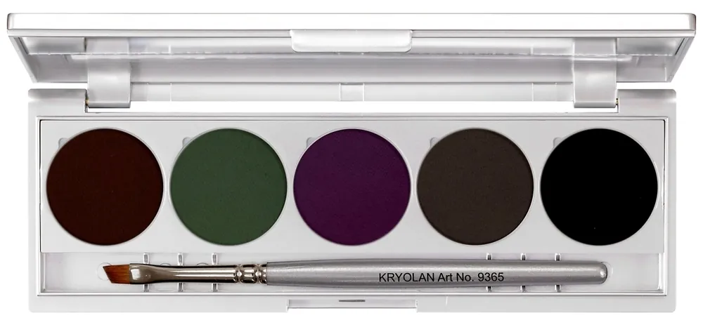 Kryolan Cake Eye Liner Set 5 Farben magnetisch Kryolan Farben standard 2 Neuheit