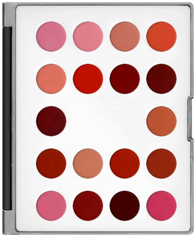 Preiswert Kryolan Lip Rouge Mini-Palette 18 Farben Kryolan Farben LC