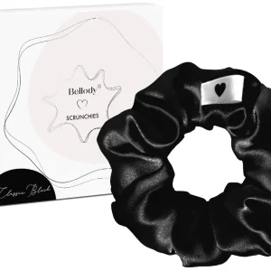 Bellody Original Seiden-Scrunchies Bellody Farbe Classic Black Direktkauf