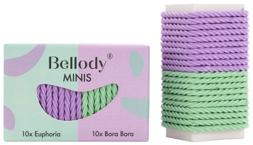 Highlight Bellody Mini Haargummis Bellody Farbe Mint & Violet
