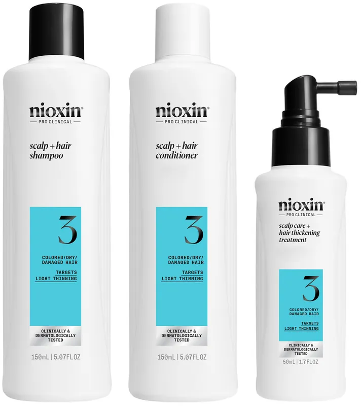 Knallerangebot Nioxin Scalp + Hair Thickening System 3 Menge 350 ml