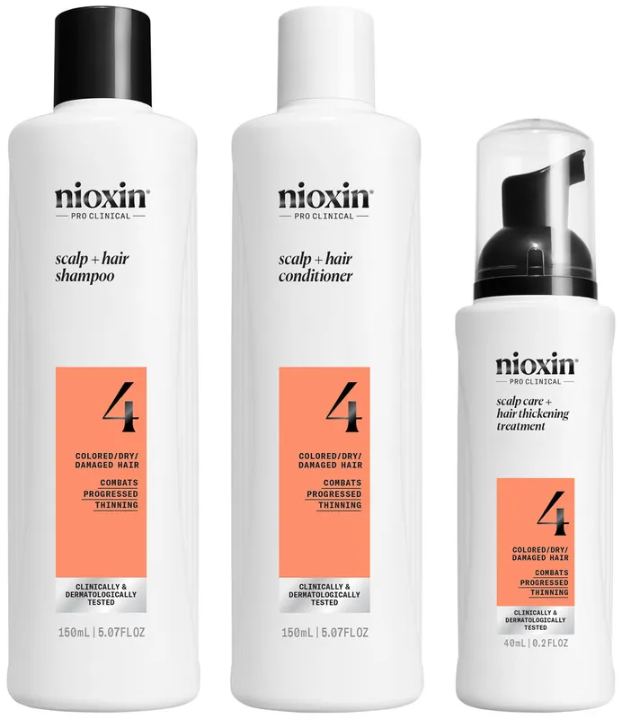 Nioxin Scalp + Hair Thickening System 4 Set Menge 700 ml Jetzt Kaufen