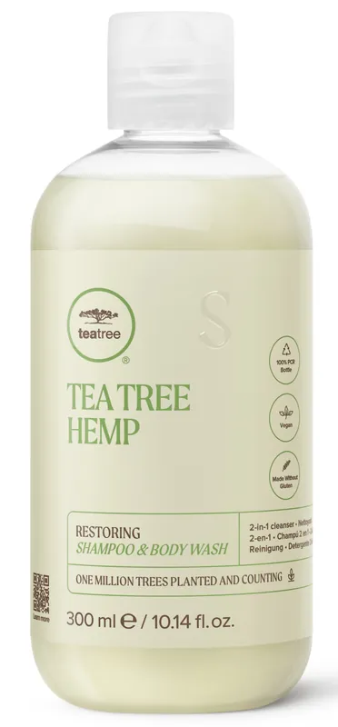 Preisreduziert Paul Mitchell Tea Tree Hemp Restoring Shampoo & Body Wash Menge 300ml