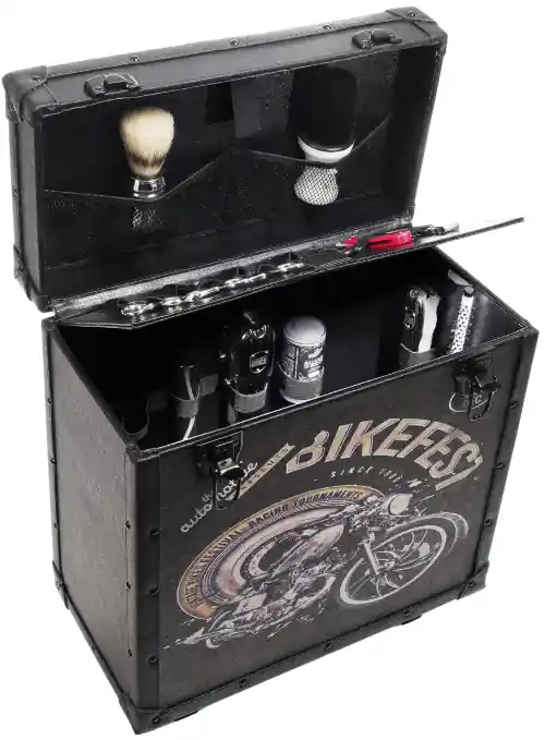 Xanitalia Barber Trolley Rider Starrer Trolley-Koffer Xanitalia Barber Trolley Rider Starrer Trolley-Koffer 28460 Preis Gesenkt