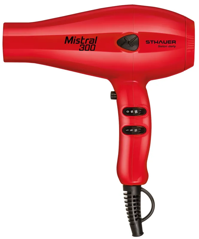 Xanitalia Mistral 300 Professioneller Haartrockner Farbe Red Markenware
