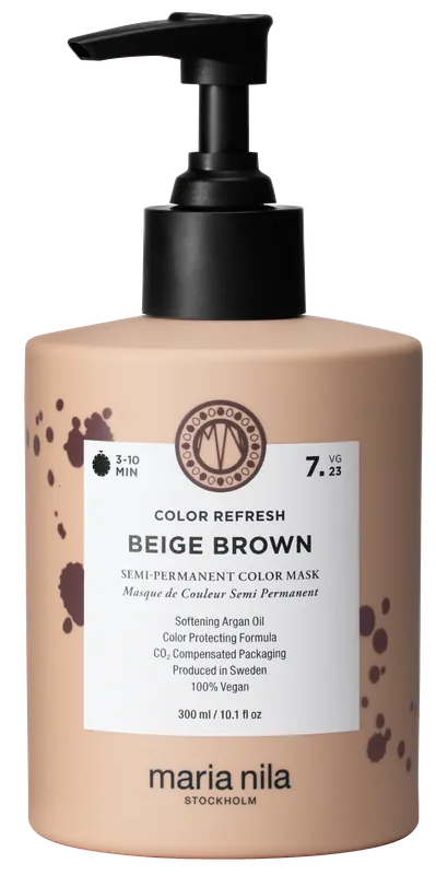 Maria Nila Colour Refresh Beige Brown 7.23 Menge 300 ml Preis Gesenkt