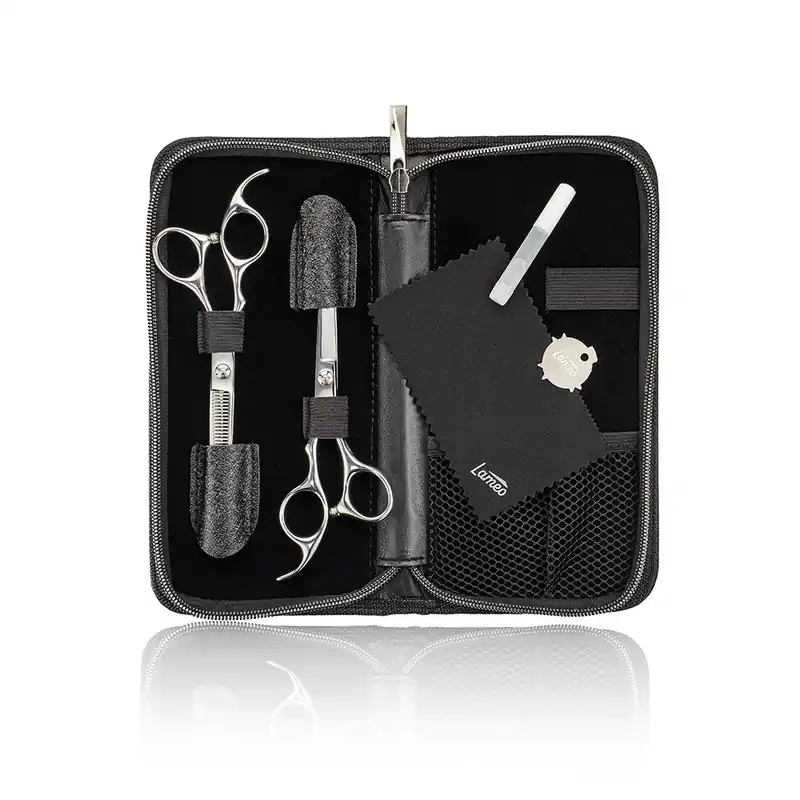 Xanitalia Lameo Stage Pro Scherenset Offset 6" silber Xanitalia Lameo Stage Pro Scherenset Offset 6" silber 18426 Preiswert
