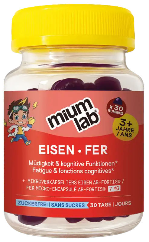 MIUMLAB Kids Gummies Eisen (30 Gummies) Sofort Bestellen