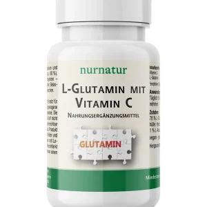 Top-Angebot L-Glutamin mit Vitamin C (100 Kapseln)