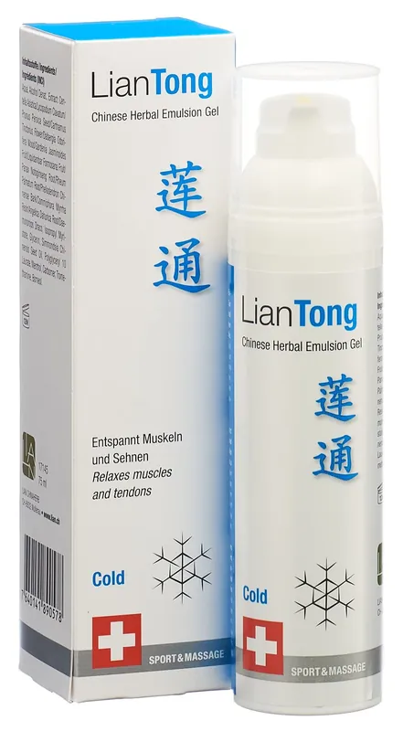 Preis Gesenkt LianTong Cold Chinese Herbal Emulsion Gel (75 ml)