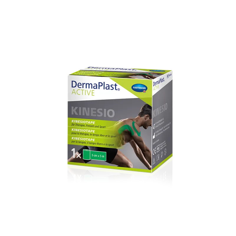 Versand Am Gleichen Tag DermaPlast Active Active Kinesiotape (Rolle 5cm x 5m grün)