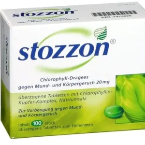 Neu Im Sortiment Stozzon Chlorophyl Dragées (100 Dragées)