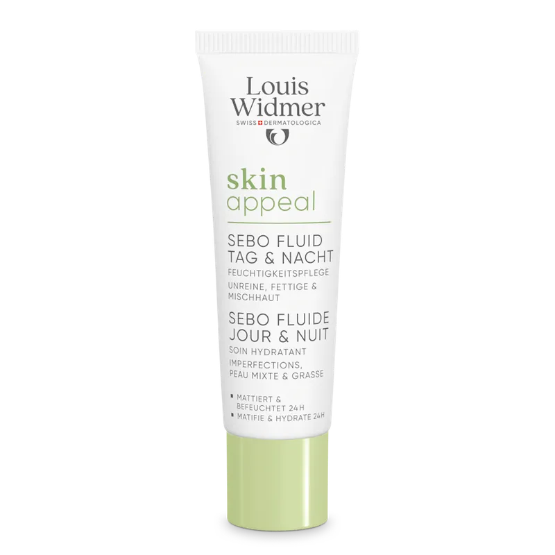 Geprüft WIDMER Skin Appeal Sebo Fluid Tag Nacht (30 ml ohne Parfum)
