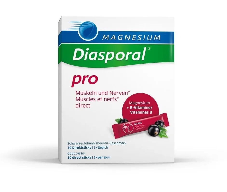 Magnesium Diasporal Pro M+N Direct Sticks (30 Stk.) Sofort Bestellen