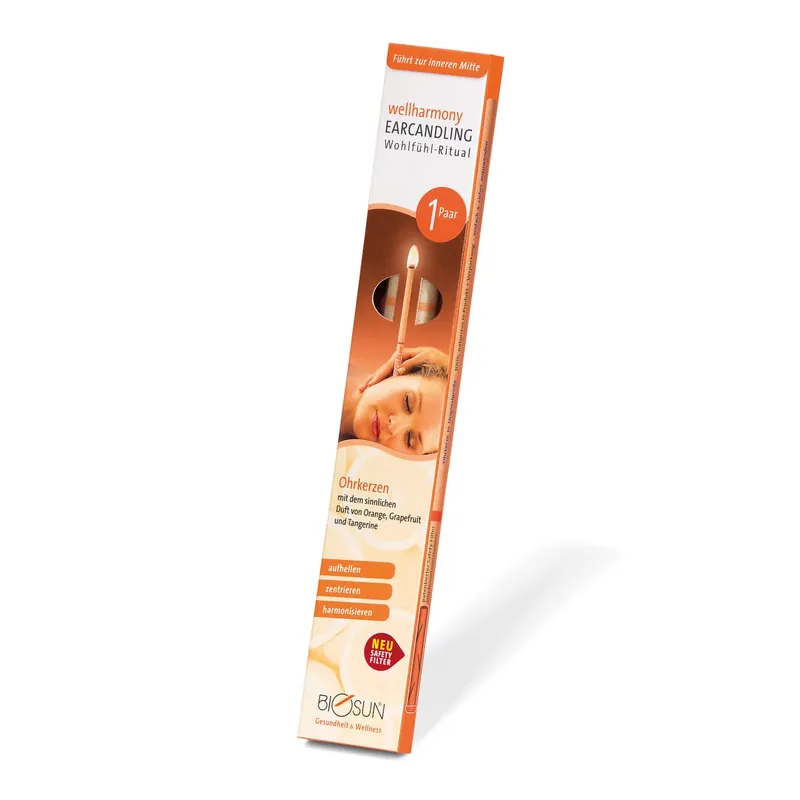 Ohrenkerzen Biosun (Paar Wellharmony Orange Grapefruit Tangerine) Highlight