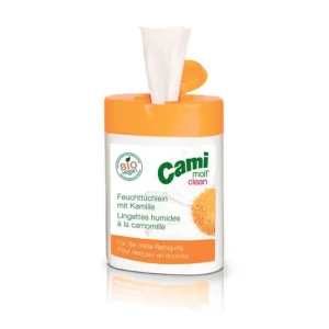 Neue Kollektion CAMI MOLL clean Feuchttücher Box (40 Tücher)