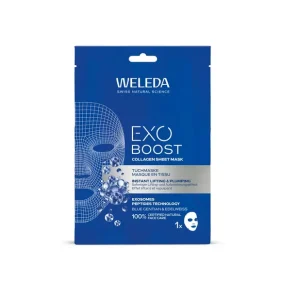 Sichere Zahlung Weleda Exo Boost Collagen Tuchmaske Blauer Enzian (Stück)