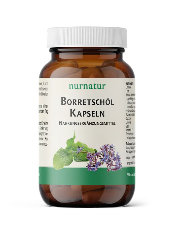 Borretschöl Kapseln (100 Kapseln) Abverkauf