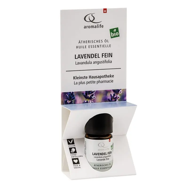 Direktkauf Aromalife TOP Lavendel fein ätherisches Öl - BIO (5 ml)