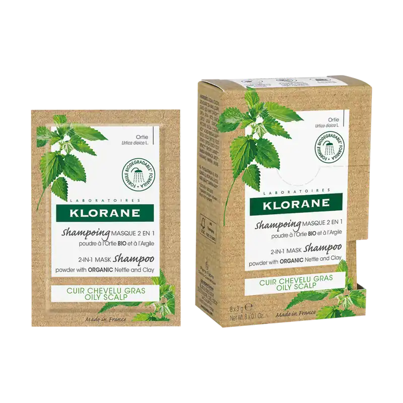 Angebot Klorane Maske Shampoo mit Brennnessel (3 g)