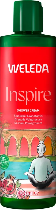 Neu Im Sortiment Weleda Inspire Shower Cream Granatapfel (400 ml)