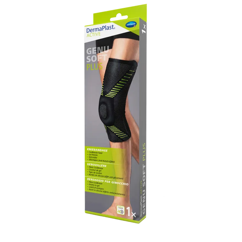 Günstig DermaPlast Active Genu Soft plus (Kniebandage 45 cm - 49 cm / 60 cm - 64 cm)