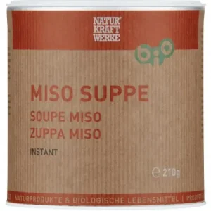 Naturkraftwerke Miso Instant-Suppe (210 g Dose) Preis Gesenkt