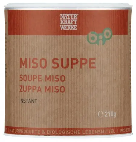 Naturkraftwerke Miso Instant-Suppe (210 g Dose) Preis Gesenkt