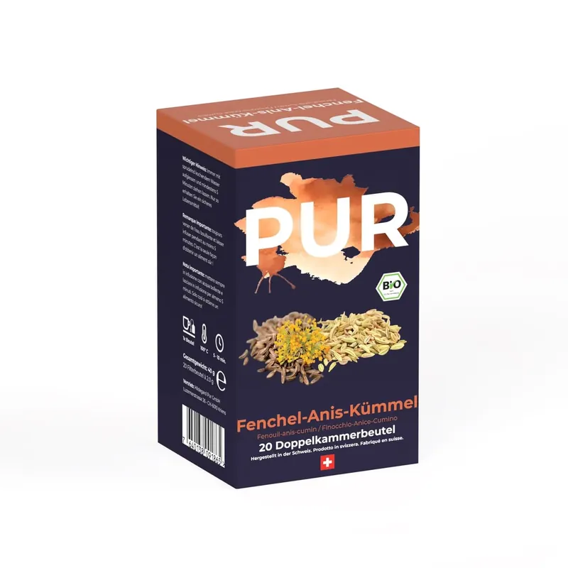 Jetzt Bestellen PUR Anis-Fenchel-Kümmel (20 Beutel)