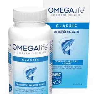 Jetzt Bestellen OMEGA-LIFE Gel Kapseln 500mg (60 Kapseln)