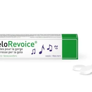 Rabatt GeloRevoice Halspastillen (20 Lutschtabletten Cassis)