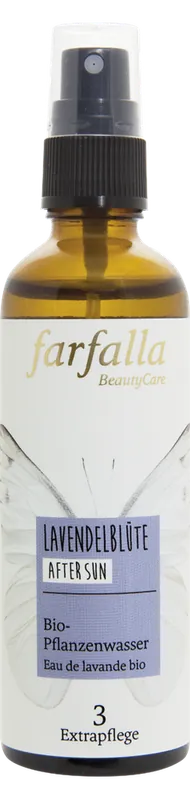 Farfalla Lavendelblüte Bio-Pflanzenwasser (75 ml) Sonderaktion