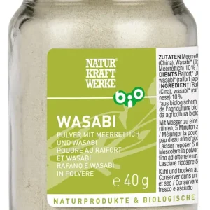 Naturkraftwerke Wasabi Pulver BIO/kbA (40 gramm) Wochenendangebot