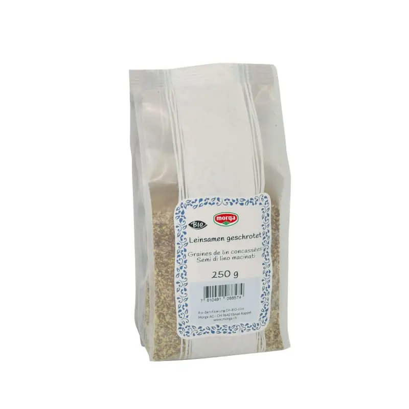 Ausverkauf Morga Leinsamen geschrotet Bio (250 g)