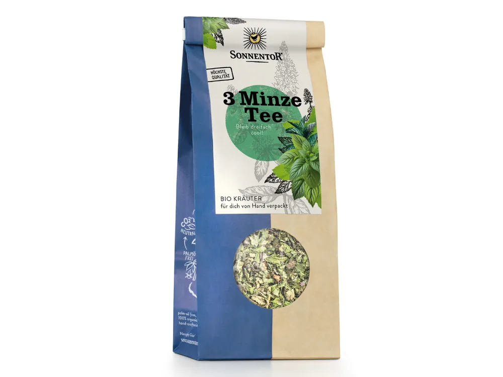 Sonnentor 3-Minze-Tee (50 Gramm) Expressversand