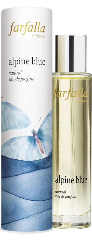 Farfalla natural eau de parfum alpine blue (50 ml) Echt