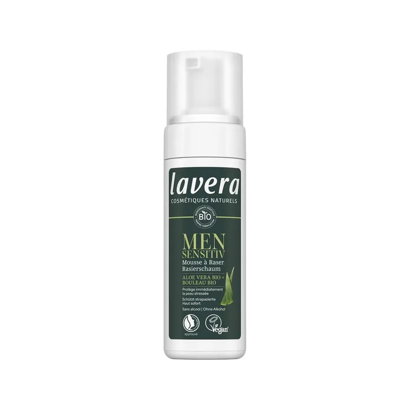 Markenware Lavera Men sensitiv Rasierschaum (150 ml)