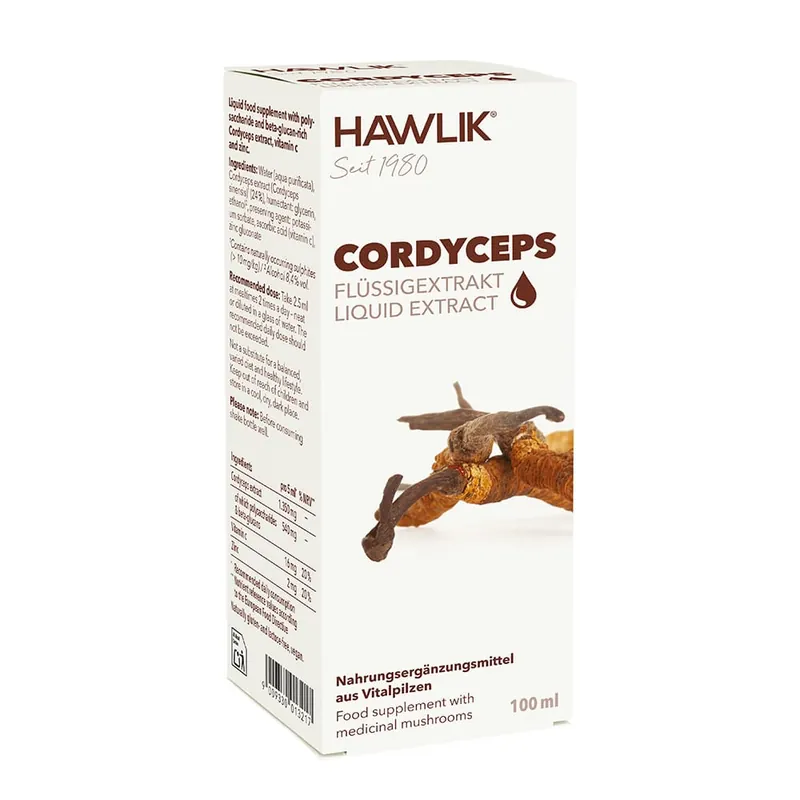 Neu Im Sortiment Hawlik Cordyceps Flüssigextrakt (100 ml)