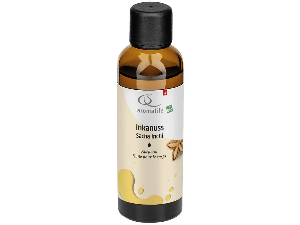 Markenware AROMALIFE Inkanuss Sacha Inchi Körperöl BIO (75 ml)
