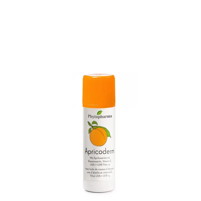 Expressversand Apricoderm Aprikosen Lippenpflege Stick (15 ml)