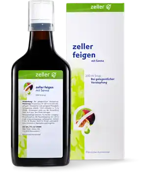 Neue Ware Zeller Feigen mit Senna Sirup (100 ml)