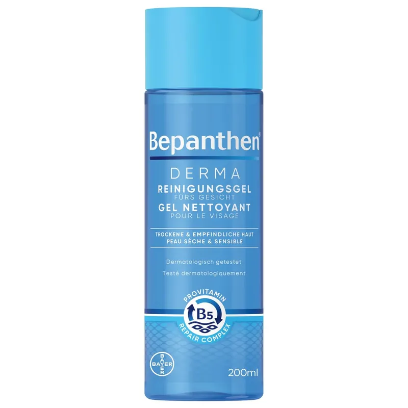 Bepanthen Derma Reinigungsgel fürs Gesicht (200 ml) Knallerangebot