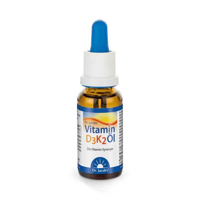 Geprüft Dr. Jacobs Vitamin D3 plus K2 (20 ml)