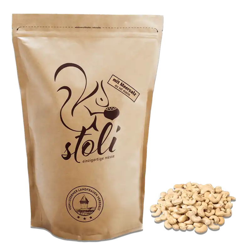Sale Stoli Nuss Cashewnüsse mit Meersalz (2963 Gramm)