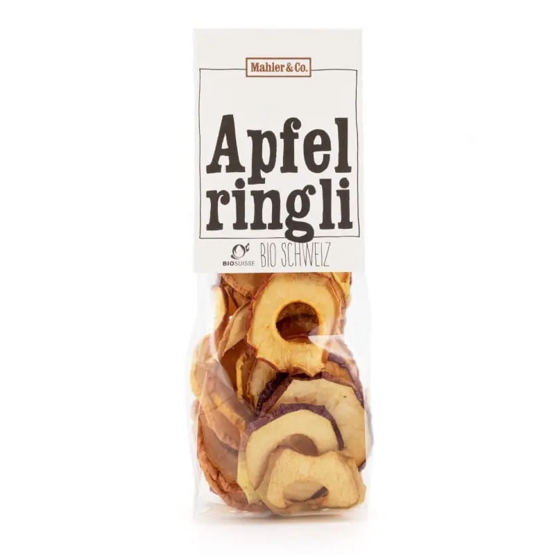 Mahler & Co. Apfelringli Bio Schweiz (60 g) Garantierte Lieferung