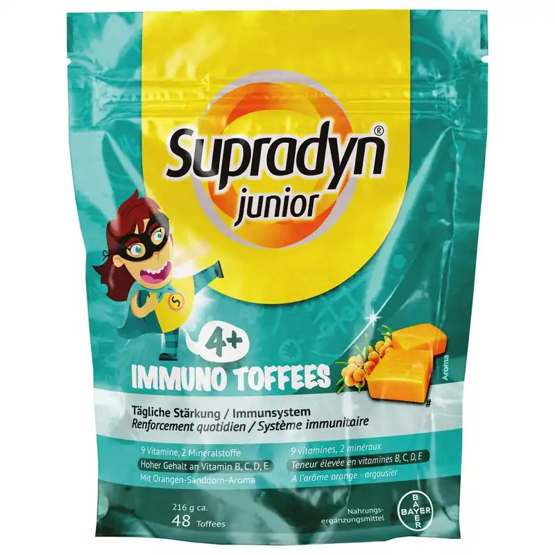 Supradyn Junior Immuno Toffees (48 Toffees) Preis Gesenkt