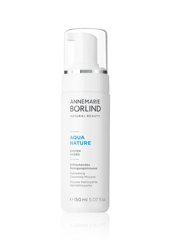 Rabatt Börlind Aquanature Erfrischendes Reinigungsmousse (150 ml)