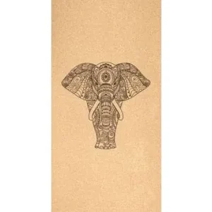Echt Yogamatte Kork "Ganesh" (Matte)